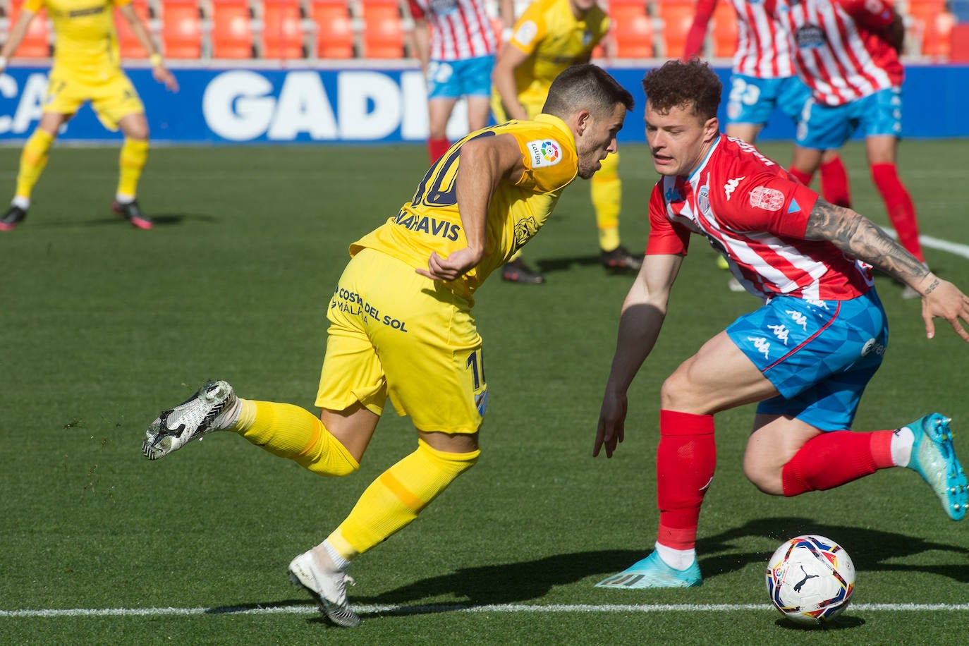 El Málaga sentenció en la recta final 