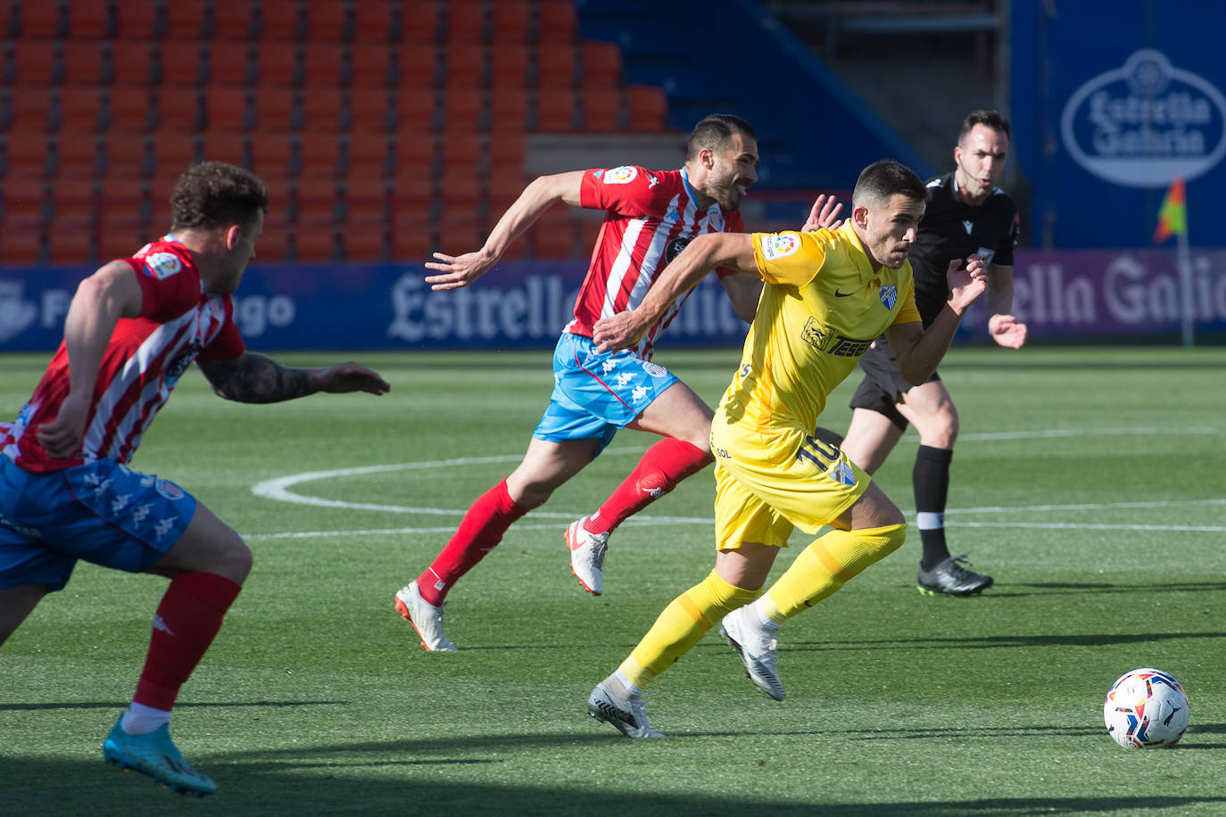 El Málaga sentenció en la recta final 