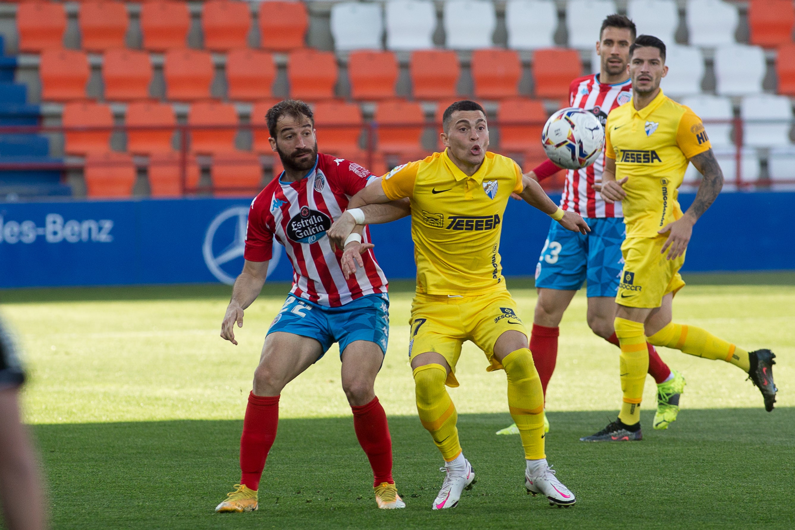 El Málaga sentenció en la recta final 