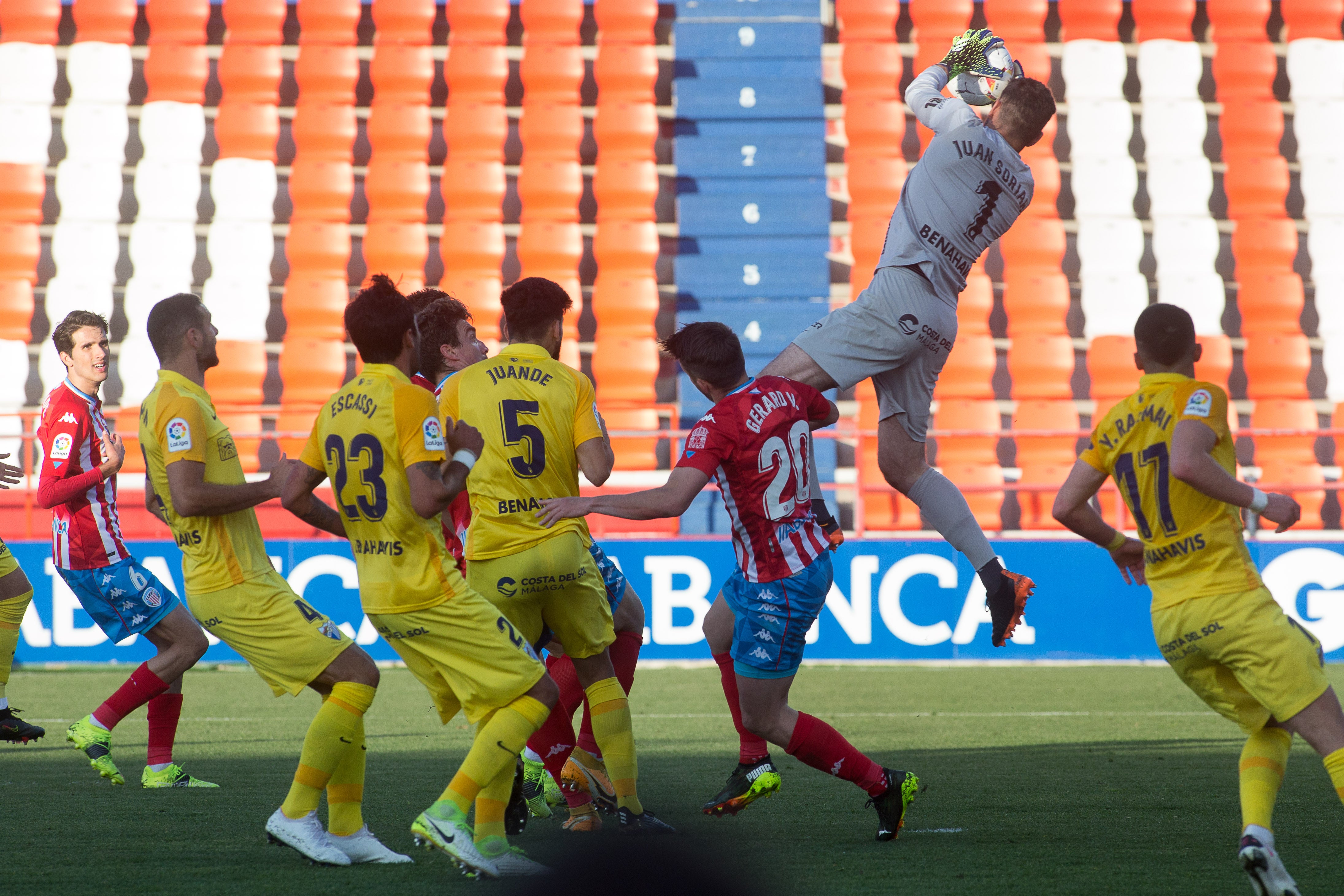 El Málaga sentenció en la recta final 