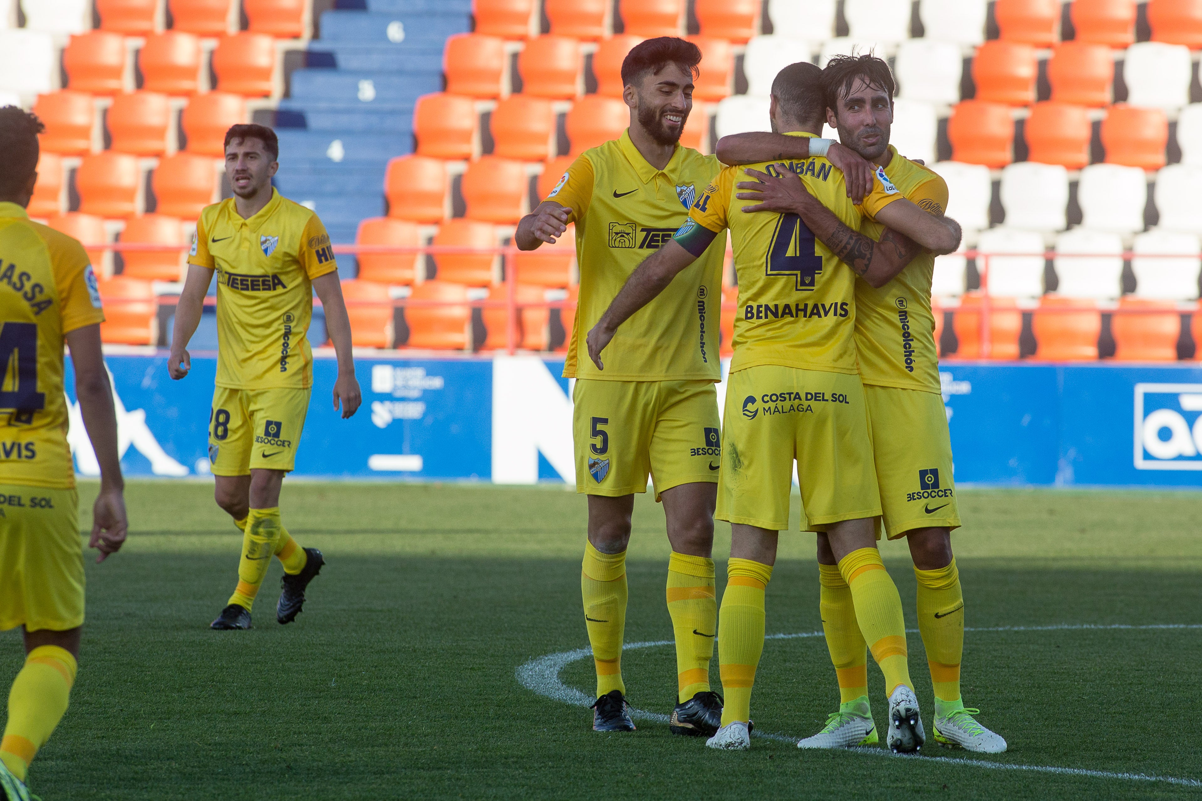 El Málaga sentenció en la recta final 