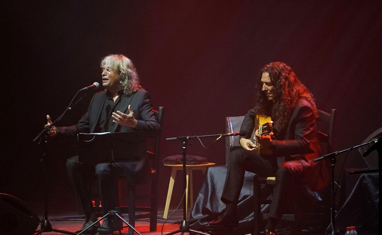 José Mercé y Tomatito, durante su actuación en Starlite.