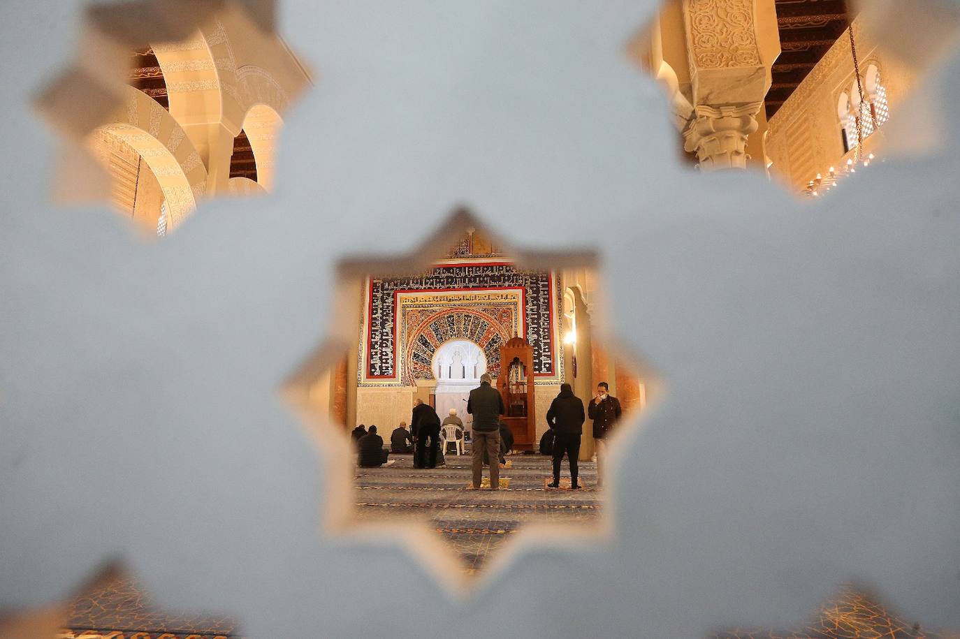 Celebración del Ramadán en Málaga. 