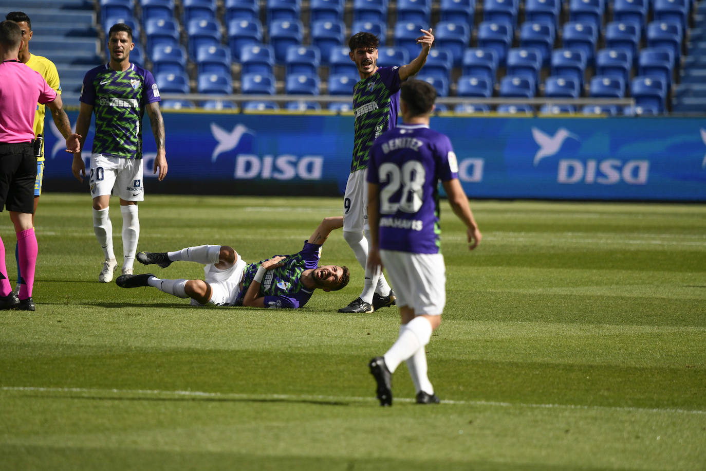 El Málaga empata en Las Palmas (1-1). 