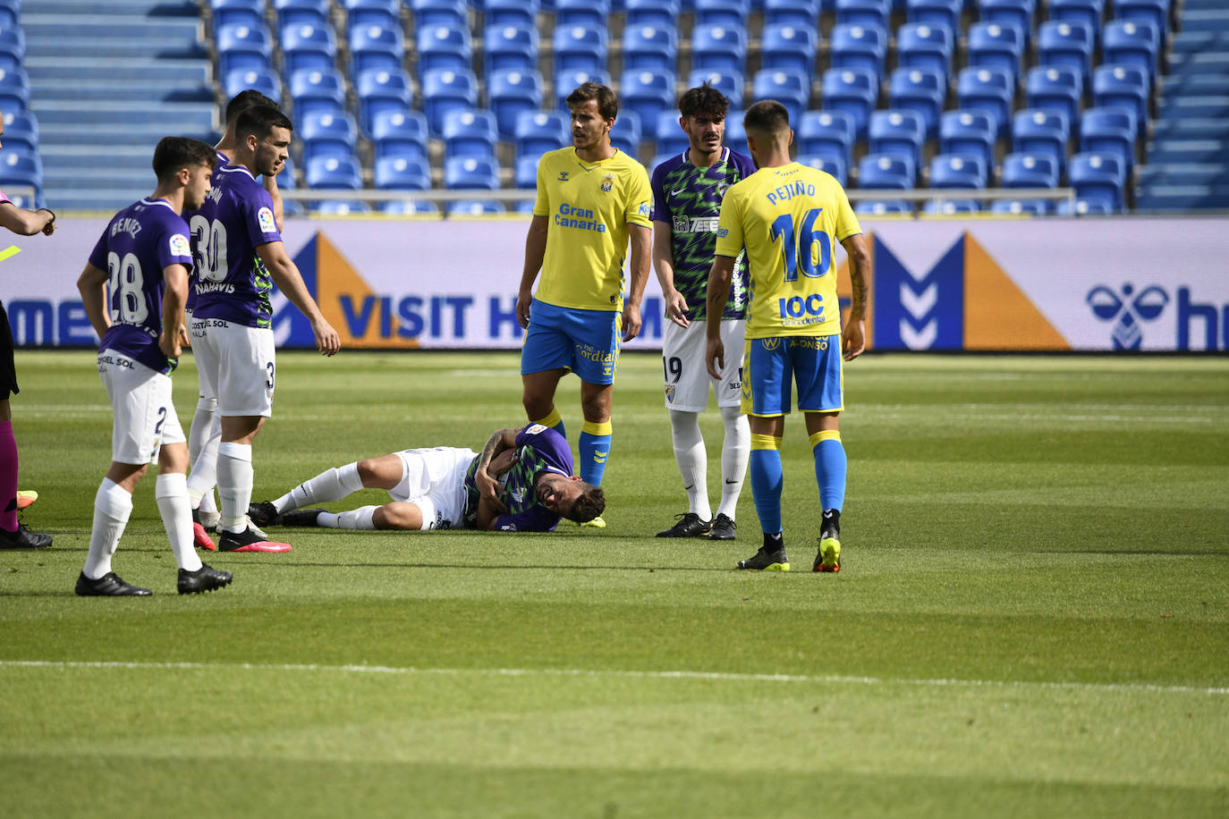 El Málaga empata en Las Palmas (1-1). 