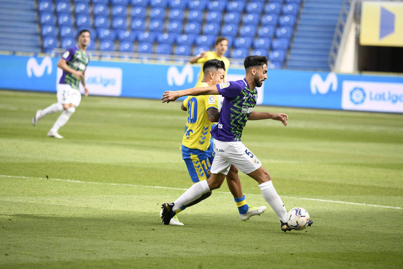 El Málaga empata en Las Palmas (1-1). 