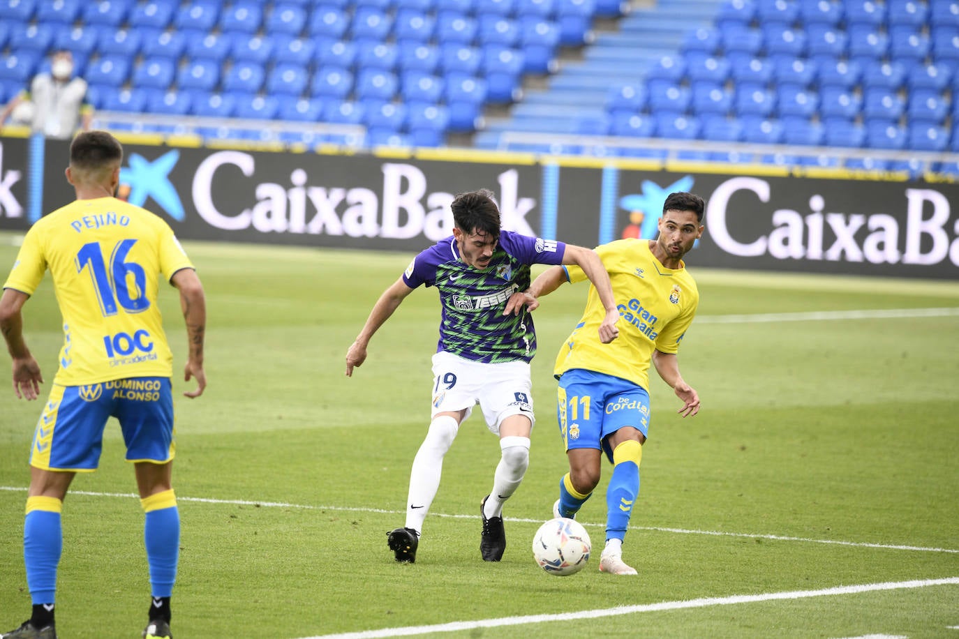 El Málaga empata en Las Palmas (1-1). 