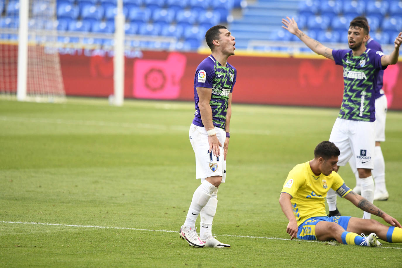 El Málaga empata en Las Palmas (1-1). 