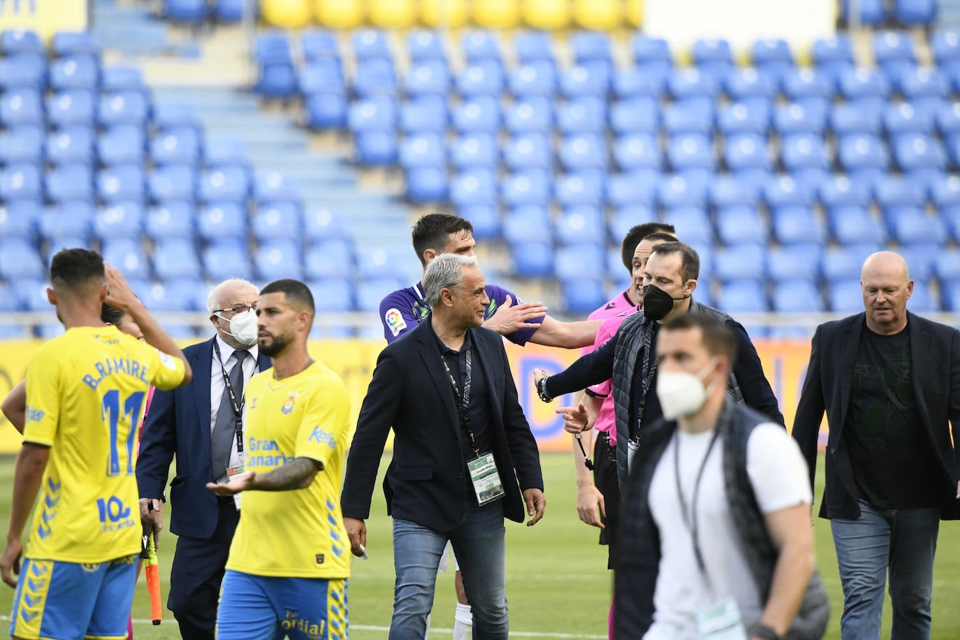 El Málaga empata en Las Palmas (1-1). 