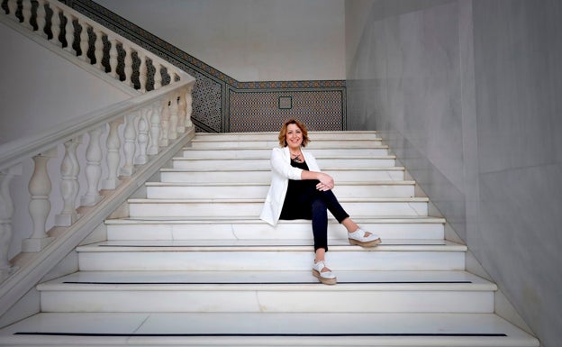 Susana Díaz, en el Parlamento de Andalucía