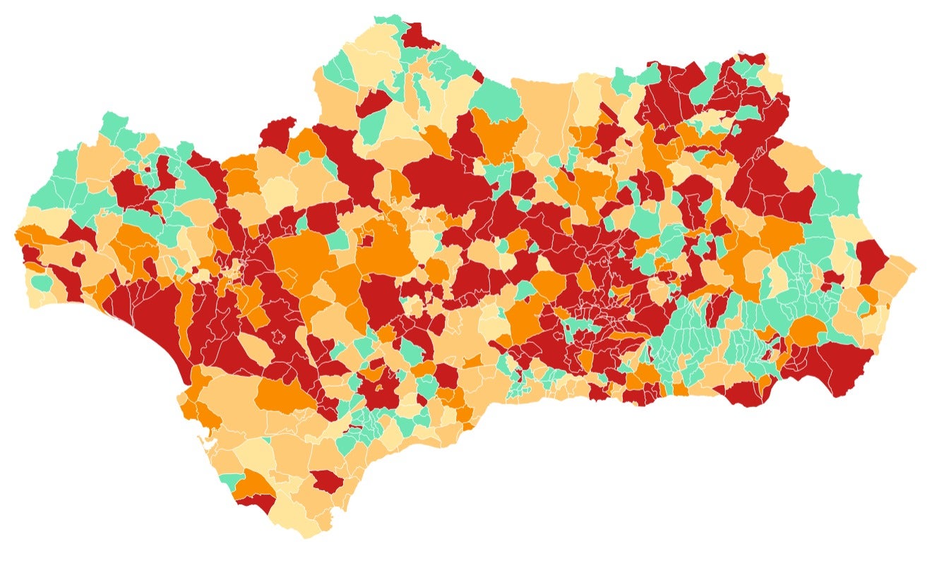 Restricciones Covid-19: Consulta los municipios de Andalucía en riesgo de cierre perimetral desde este viernes 23 de abril