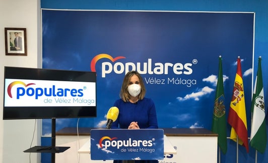 La concejala popular Eva García. 