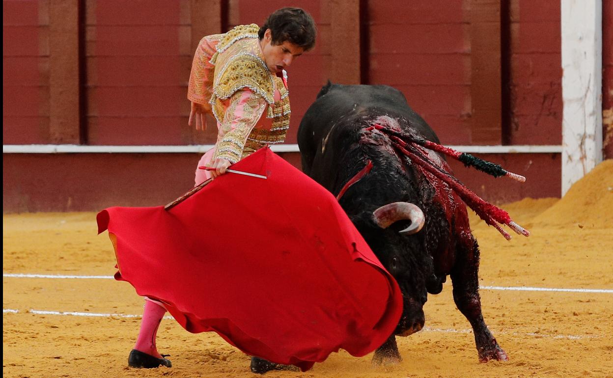 Antonio Santana, en una actuación en La Malagueta en la feria de 2019.