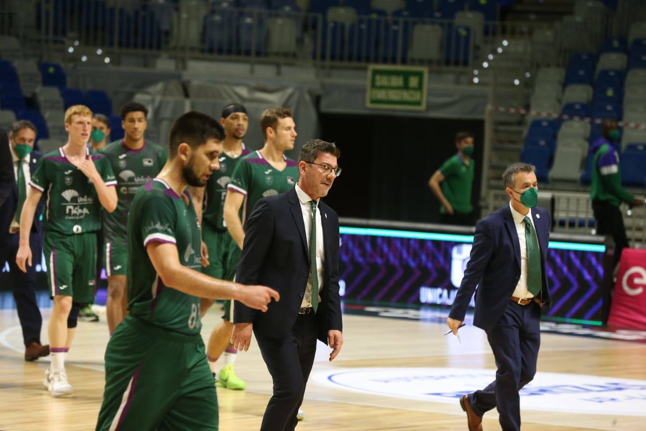 El Unicaja recibió al conjunto de Badalona en el Martín Carpena 