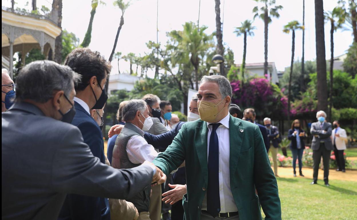 Bendodo, este miércoles en Sevilla 