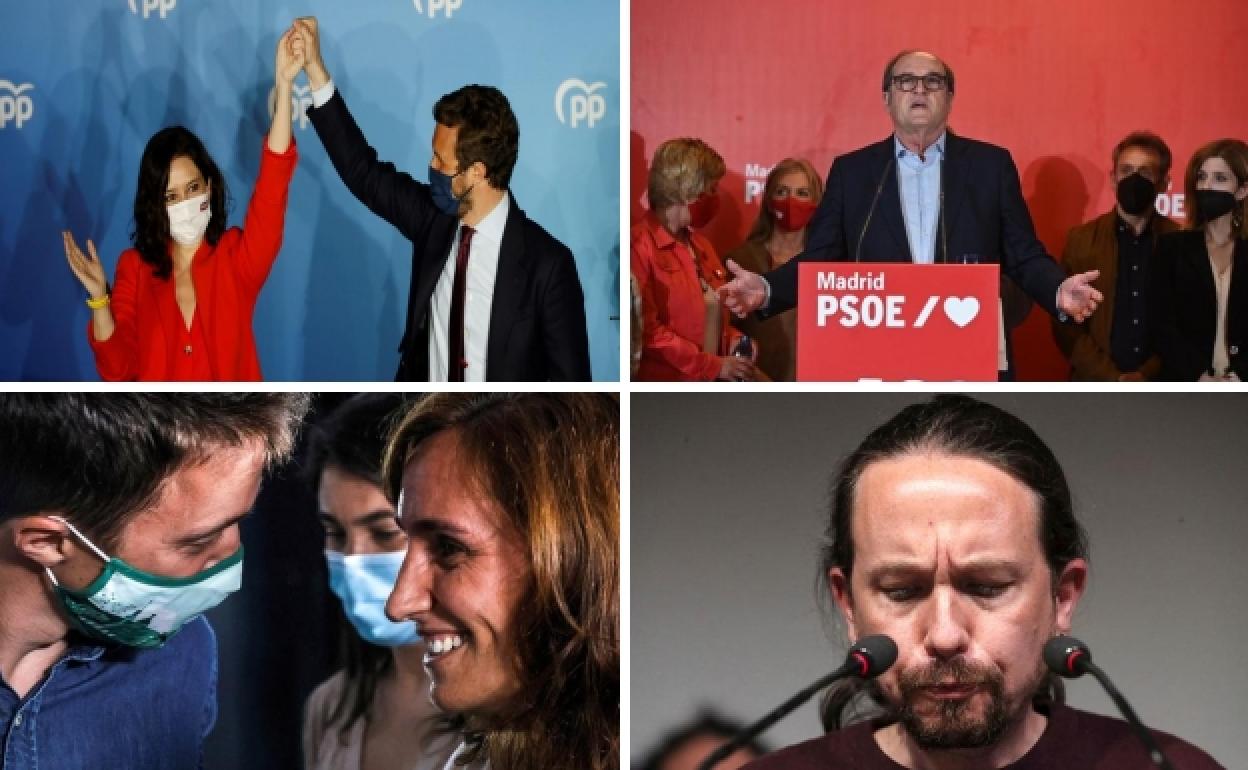 ELECCIONES MADRID : Todo sobre el gran triunfo de Ayuso, la dimisión de Iglesias y la caída del PSOE