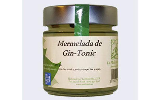 Mermelada de gin tonic.