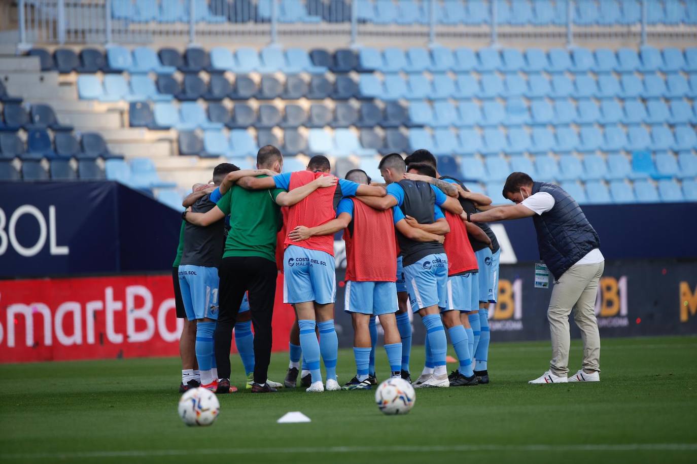 El Málaga empata con el Mallorca en casa. 