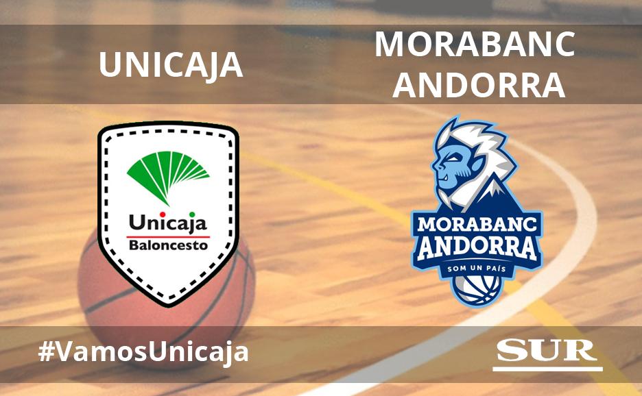 Sigue en directo el partido Unicaja-Morabanc Andorra. Jornada 30 de la Liga ACB Endesa de baloncesto