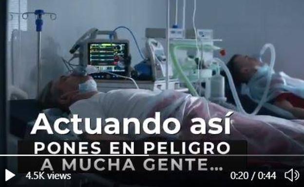 El impactante vídeo para concienciar a los que se van de fiesta: «Pones en peligro a mucha gente; los que te rodean no lo merecen»