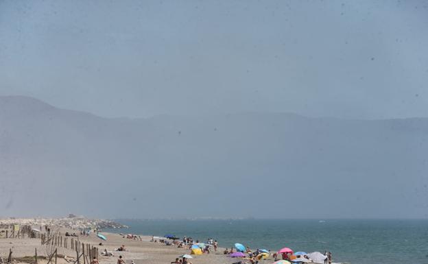 Imagen del taró desde Guadalmar.