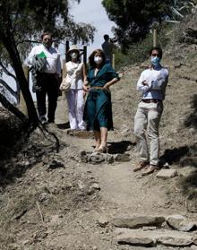 Imagen secundaria 2 - Un sendero forestal unirá el Cementerio Inglés con el Castillo de Gibralfaro