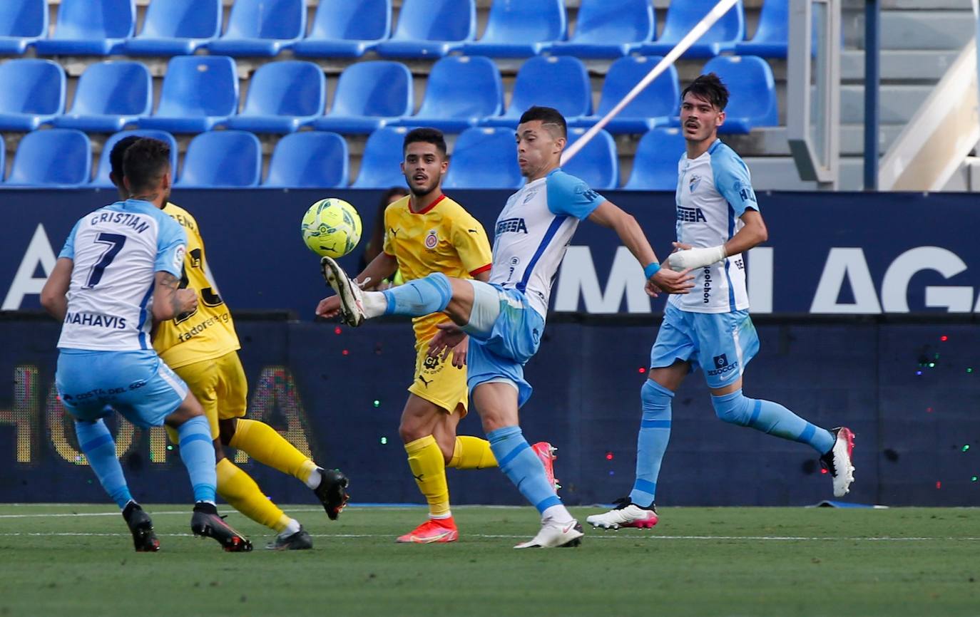 El partido se disputó en La Rosaleda, de nuevo sin público 