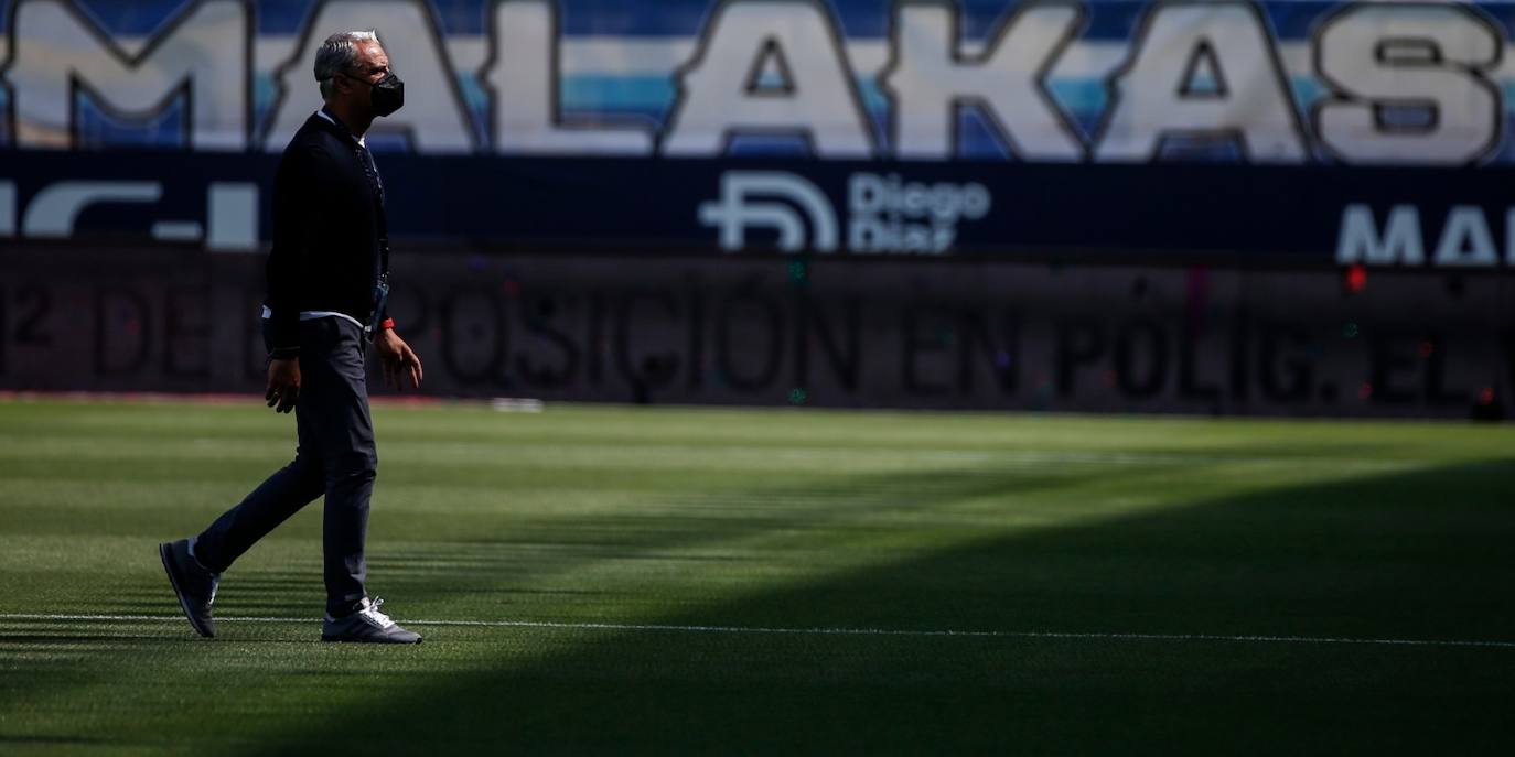 El partido se disputó en La Rosaleda, de nuevo sin público 