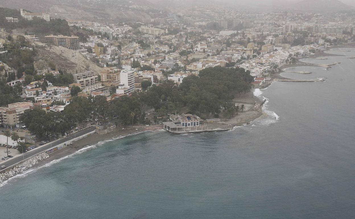Zona de los Baños del Carmen y las playas de Pedregalejo. 