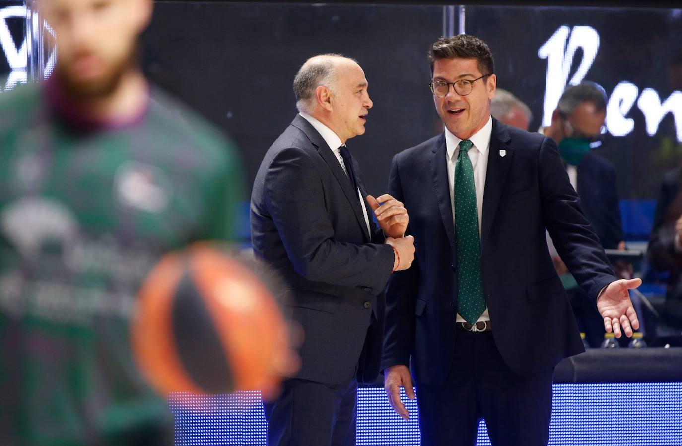 El Unicaja se despide de la Liga regular en el Palacio de los Deportes de Málaga 