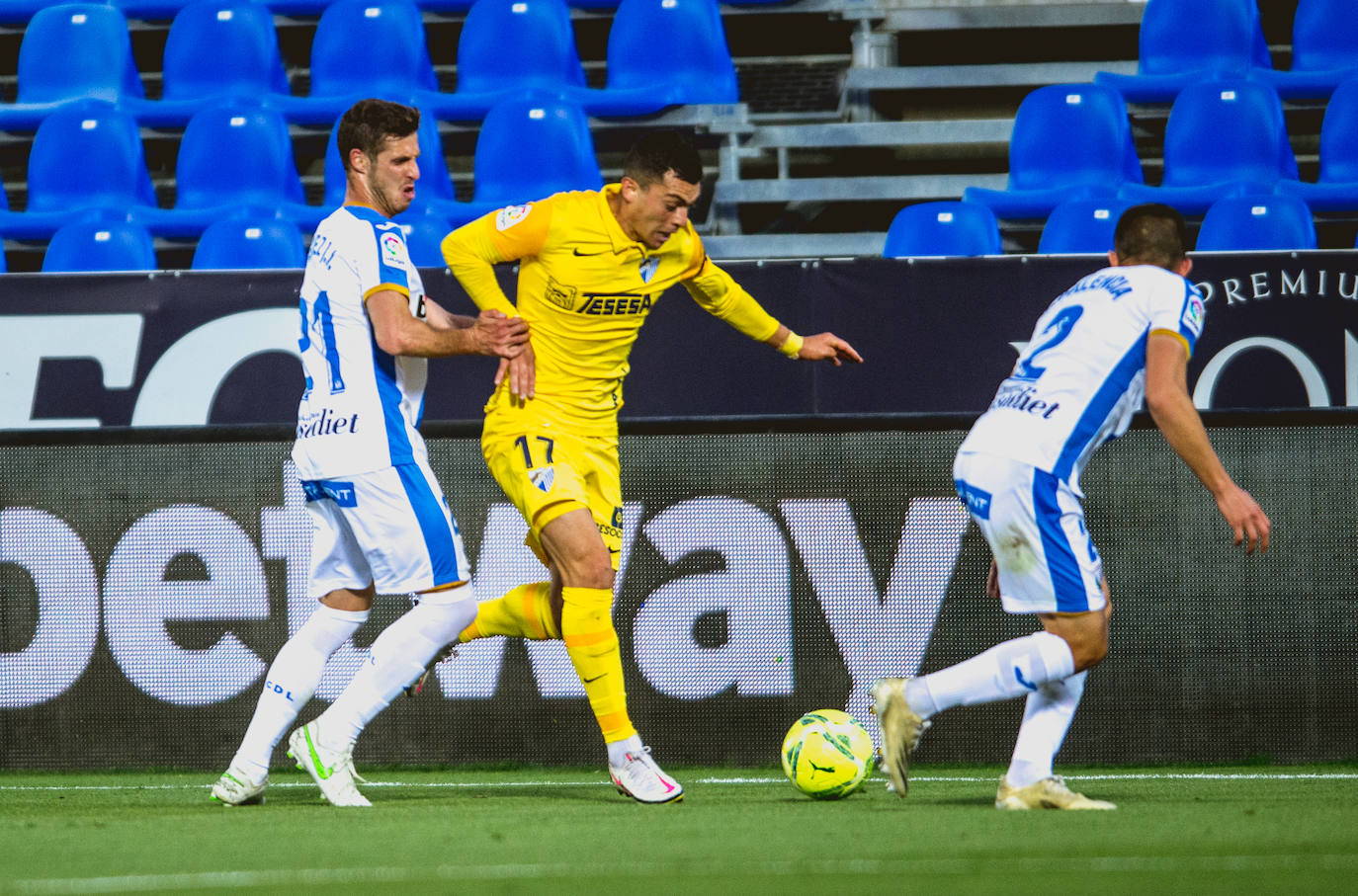 Encajó un gol en la recta final del partido que no pudo superar. 