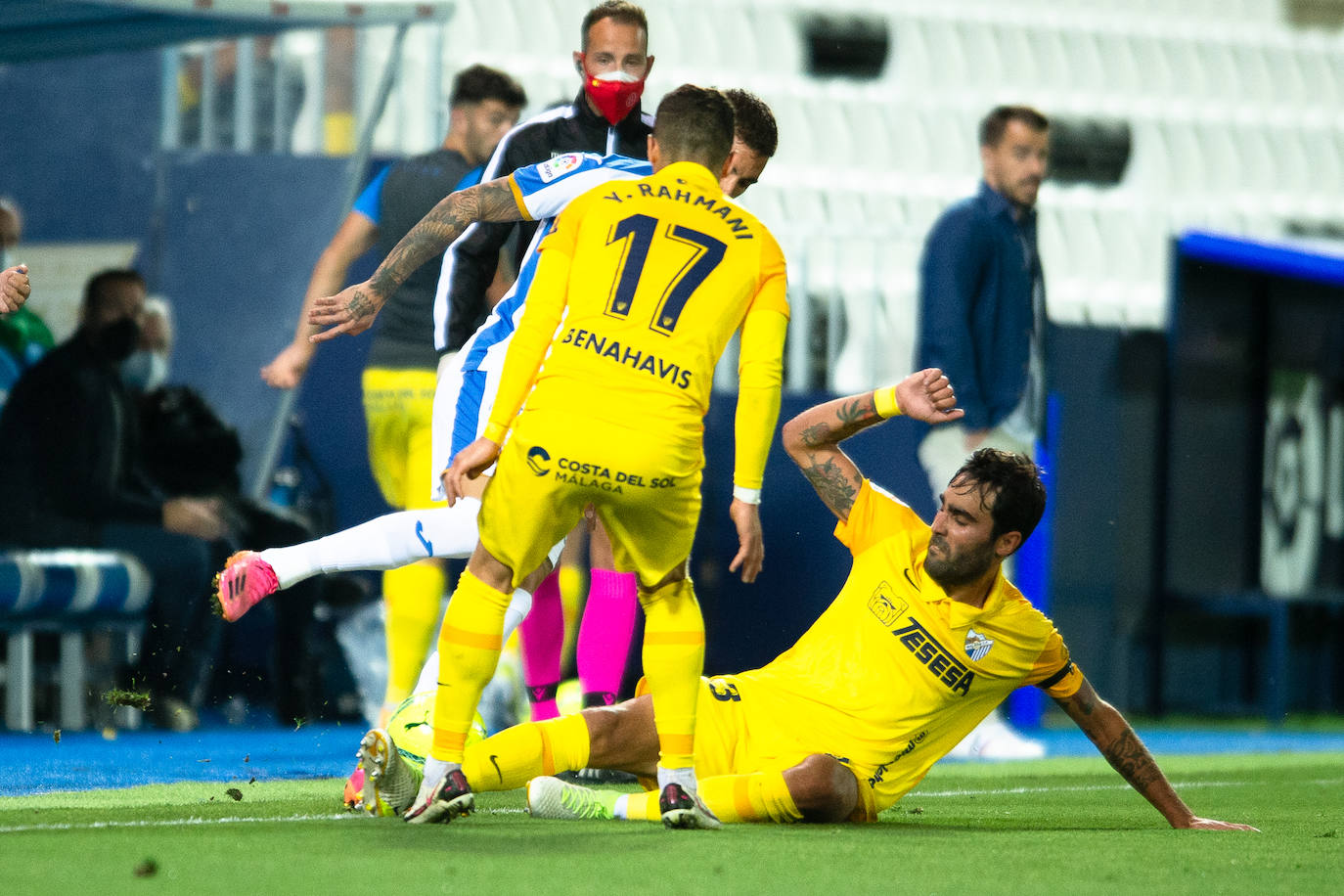 Encajó un gol en la recta final del partido que no pudo superar. 