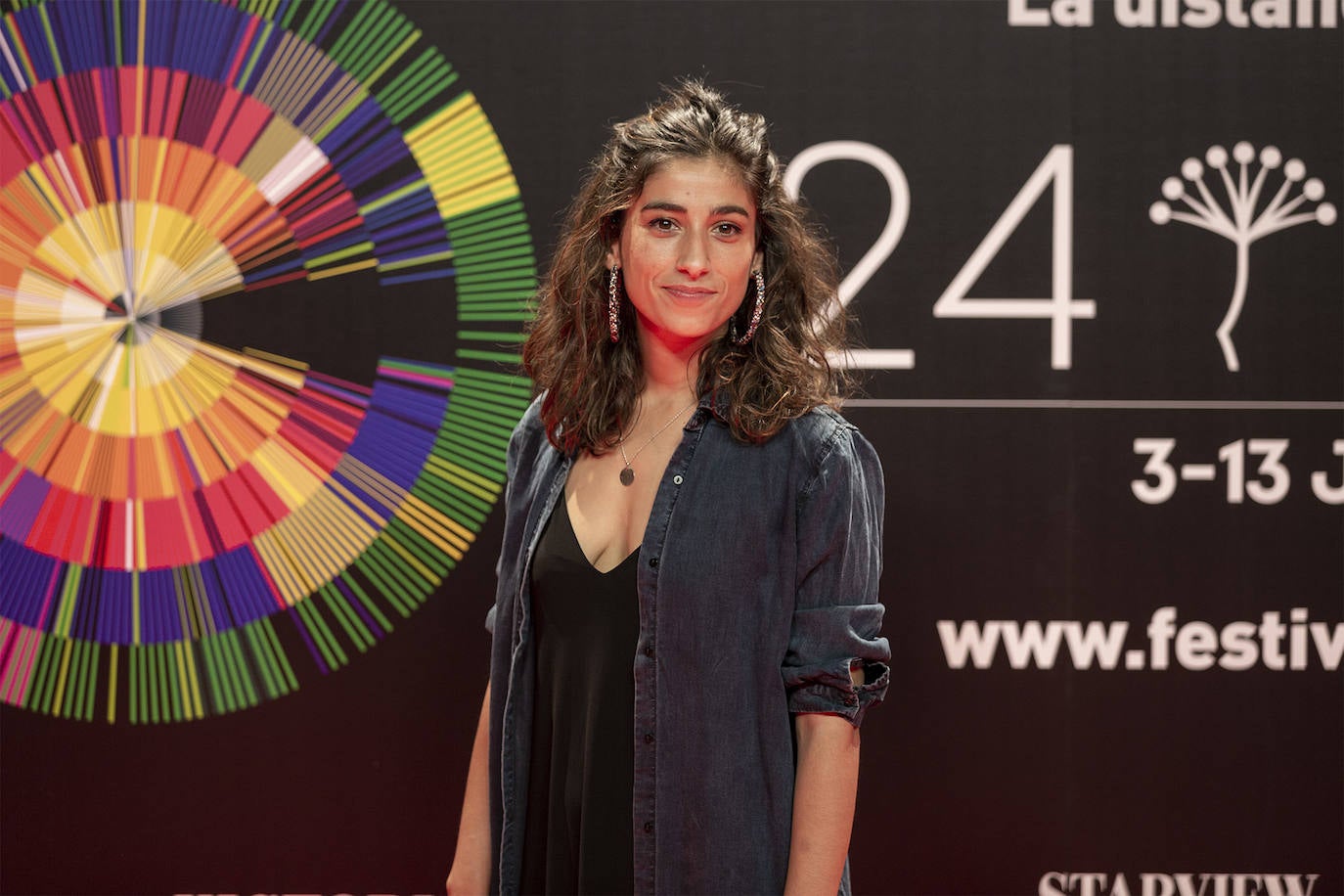 Los protagonistas de las películas seleccionadas posan en el Círculo de Bellas Artes como antesala del photocall malagueño