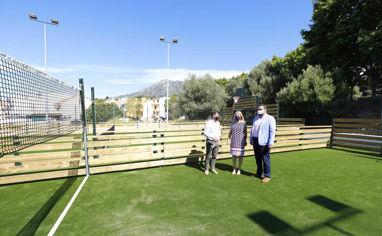 La Torrecilla de Marbella cuenta con un nuevo espacio deportivo de multipistas