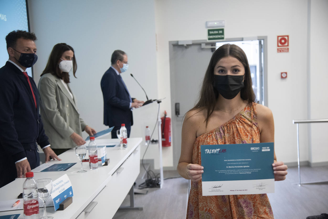 Entrega de diplomas de Talent Lab en ESIC Málaga. 