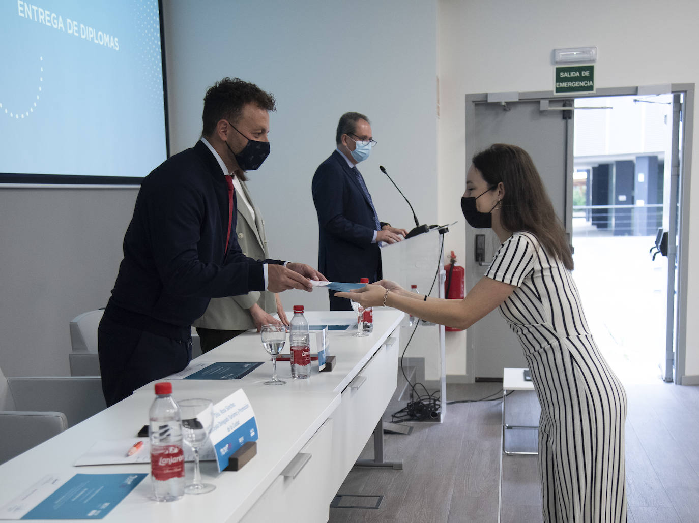 Entrega de diplomas de Talent Lab en ESIC Málaga. 