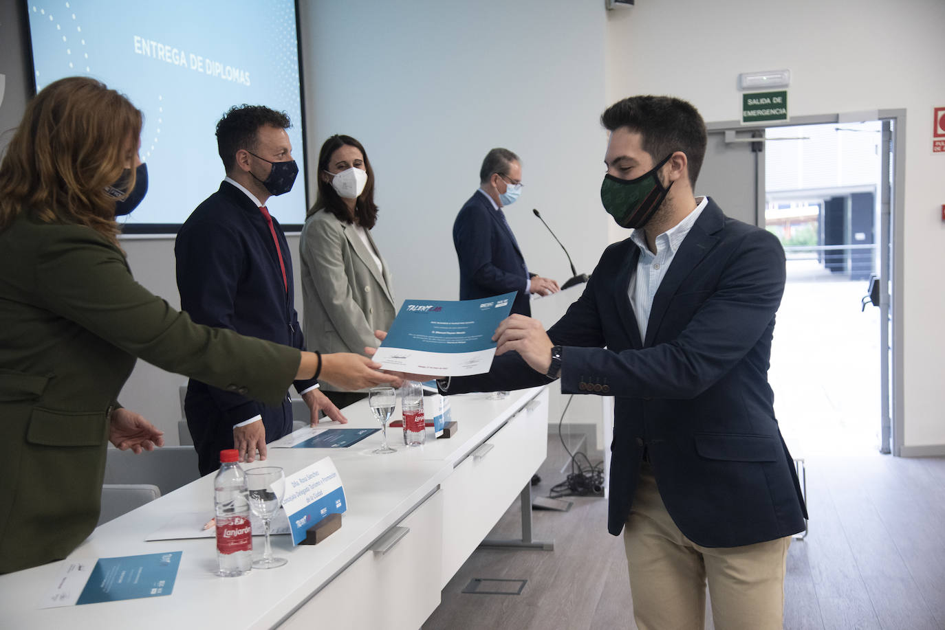 Entrega de diplomas de Talent Lab en ESIC Málaga. 