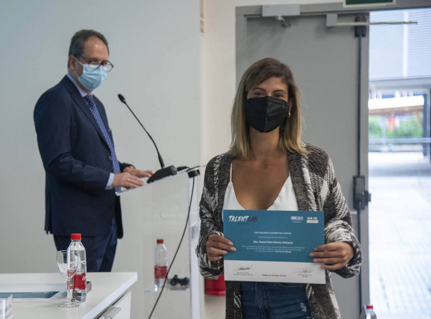 Entrega de diplomas de Talent Lab en ESIC Málaga. 