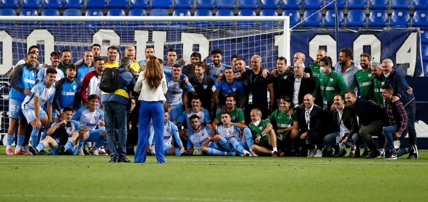 El Málaga despide la temporada con victoria. 