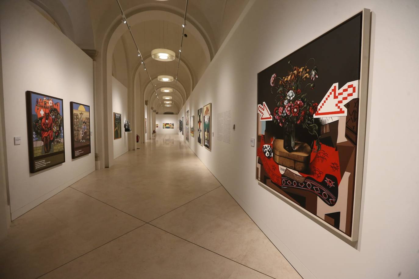 La pinacoteca inaugura al fin sus salas de exposiciones temporales con un ambicioso proyecto en torno al artista que también da nombre a estos espacios y que capitaneó la reivindicación ciudadana del uso cultural del edificio 