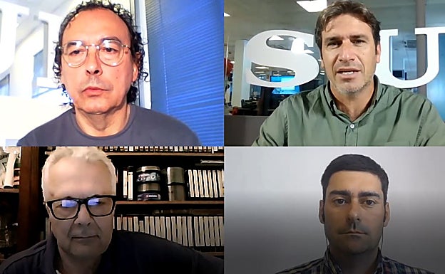 Intenso debate en la tertulia de baloncesto de SUR sobre cómo gestiona el Unicaja su nuevo proyecto