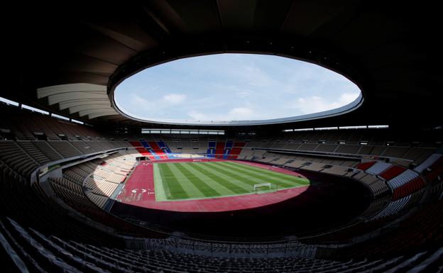 El estadio de La Cartuja en Sevilla.