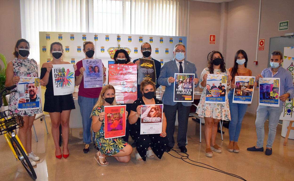 Presentación del programa alternativo para la feria de San Juan.