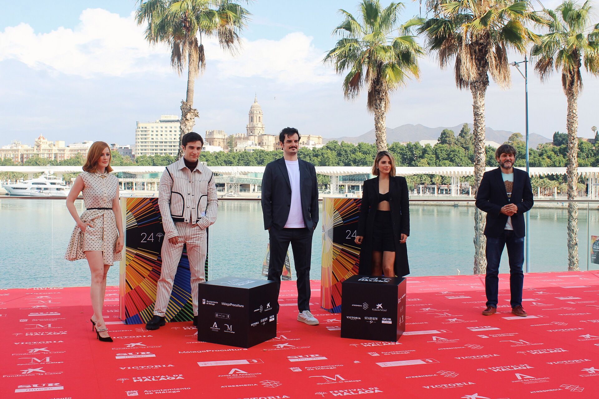 Photocall de la película 'Con quién viajas', de Martín Cuervo, protagonizada por Salva Reina, Ana Polvorosa, Pol Monen y Andrea Duro.