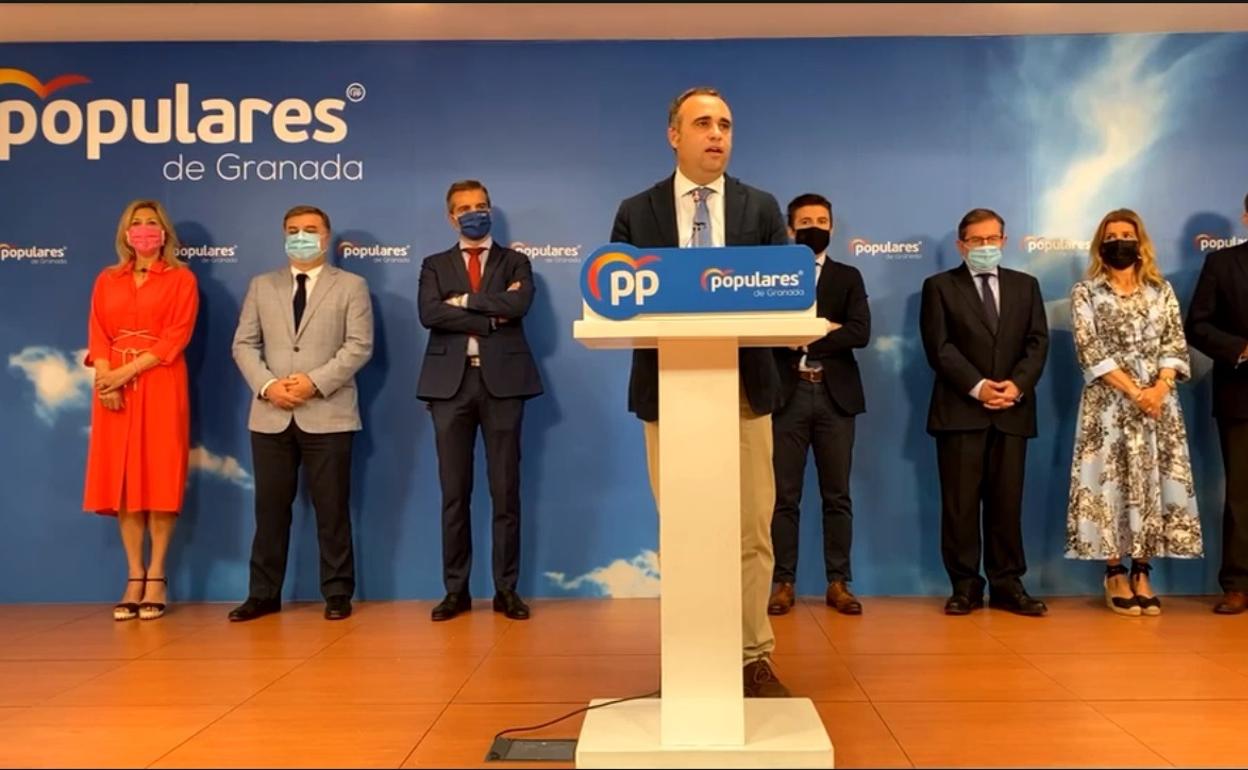 Comparecencia del presidente del PP de Granada