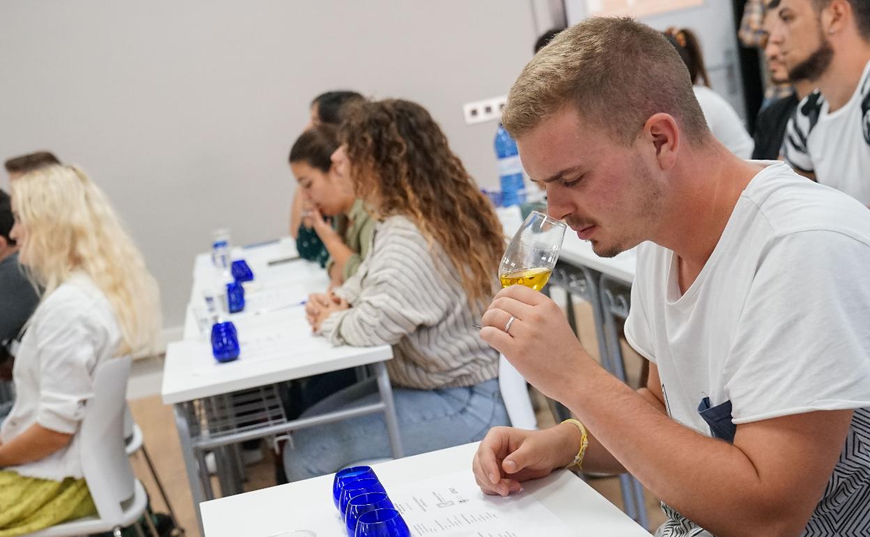 Estudiantes del grado de Ciencias Gastronómicas, que se implantó hace dos cursos. 