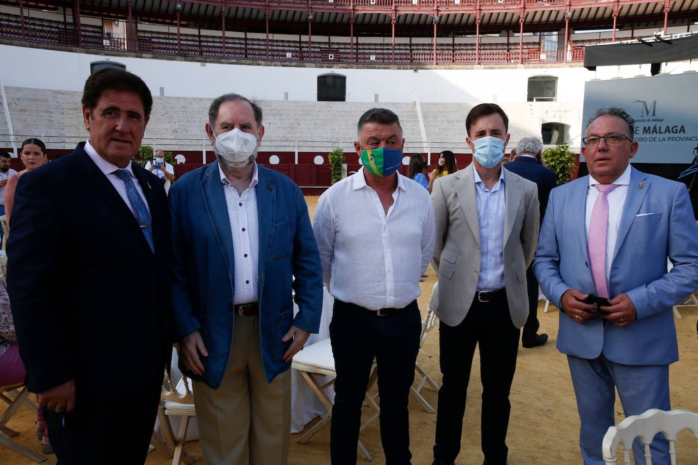 La gala se celebró en la plaza de toros de La Malagueta 