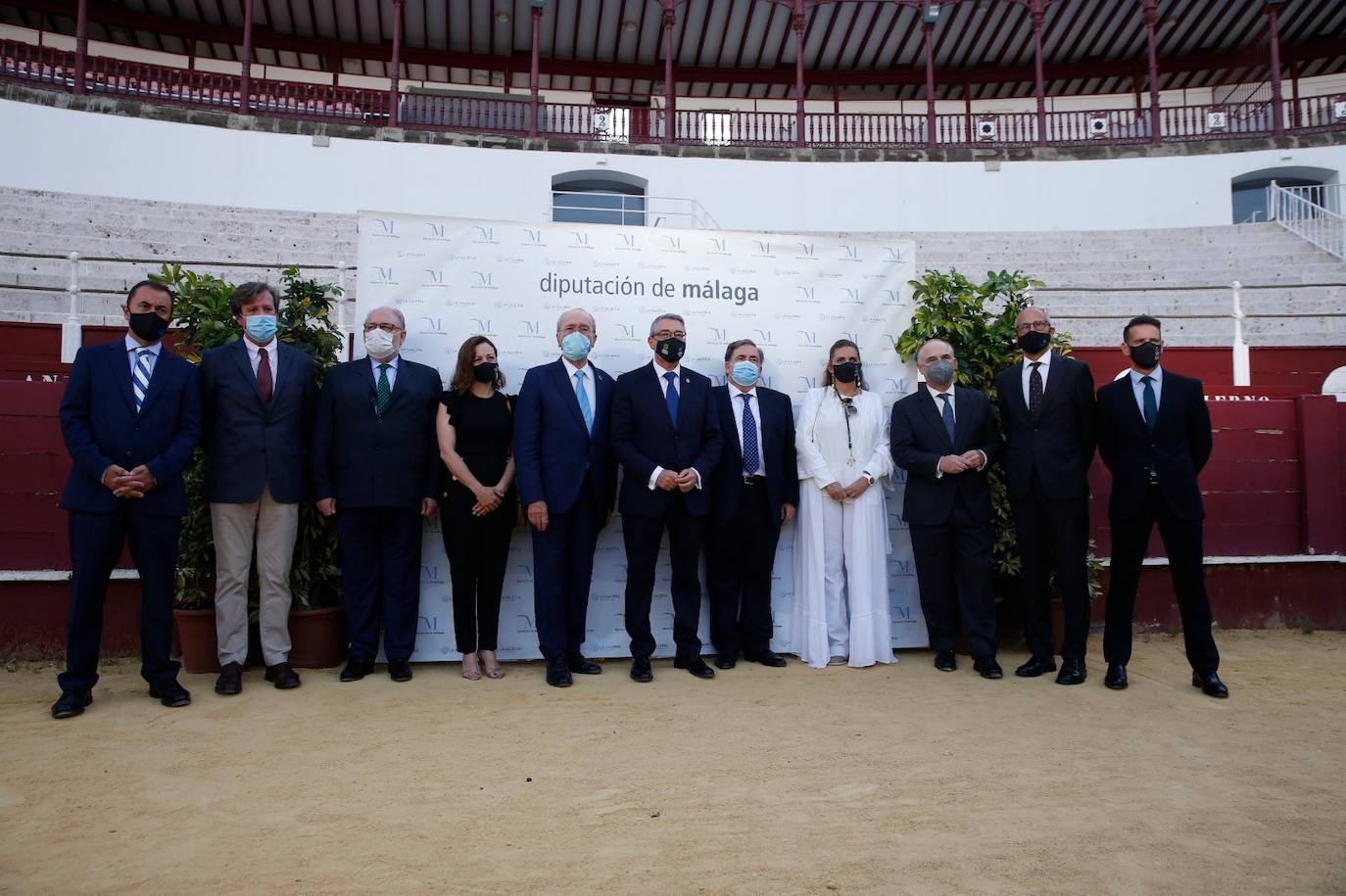 La gala se celebró en la plaza de toros de La Malagueta 