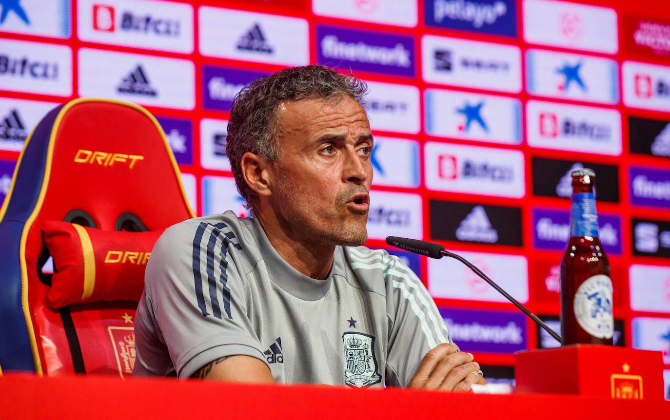 Eurocopa 2020/2021: Luis Enrique: «Esto es un juego de niños comparado con algunas cosas que he tenido que vivir»