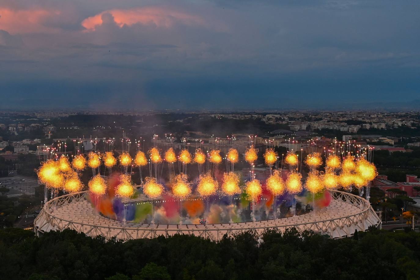 Fotos: La ceremonia de la Eurocopa, en imágenes